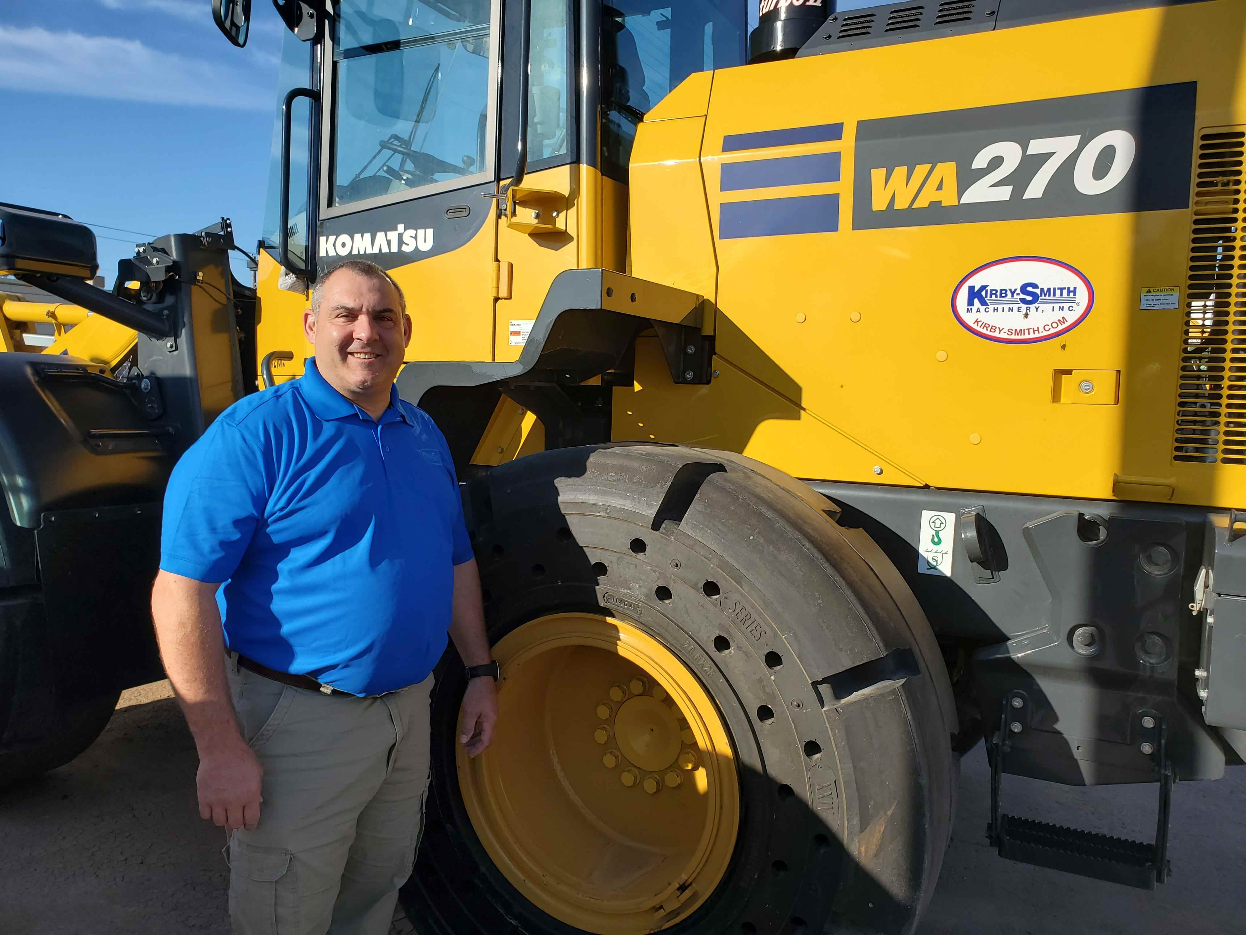 Mike Kunin former Komatsu exec leads Kirby-Smith Machinery